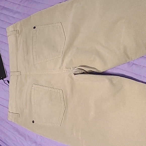 💚 NEW Olsen Women's Straight Mid-waist Pants Green Size XS. - Picture 3 of 9